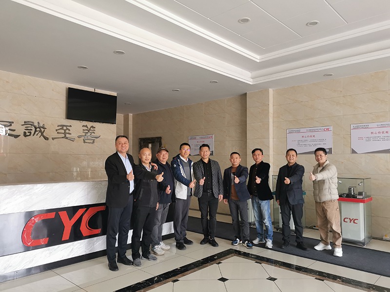TAIZE CEO and a delegation of 10 industry insiders visited and studied at Kunshan CYC