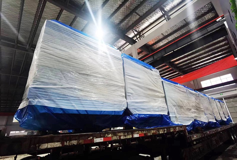9 drilling and tapping machines were loaded
