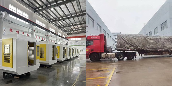 TAIZE old customer added new machines, and 9 drilling and tapping machines were shipped