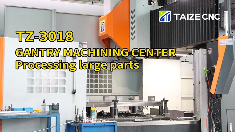 CNC machining of large and complex part